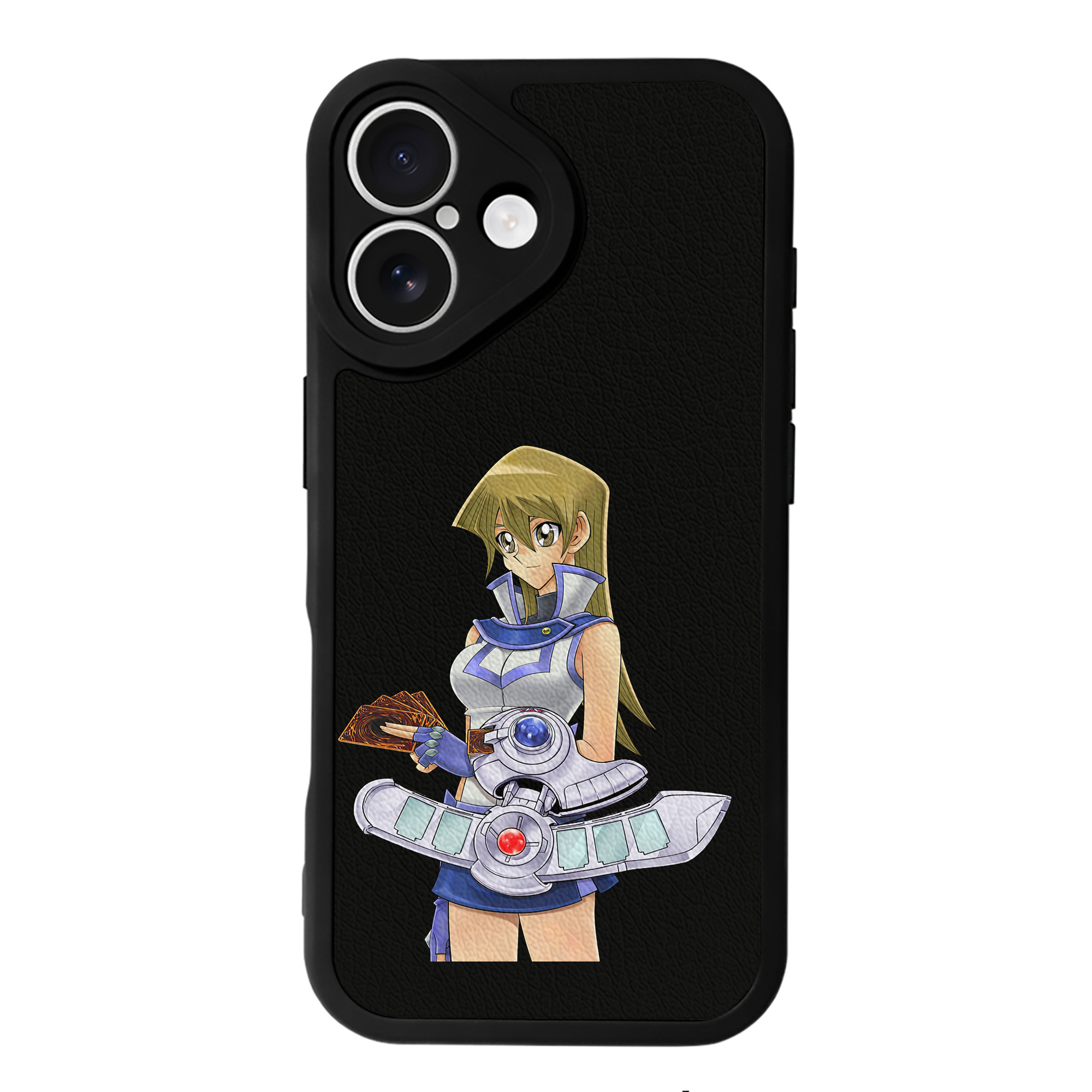 遊☆戯☆王 Yu-Gi-Oh! 【iPhone 16シリーズ対応】シリコンスマホケース（レザー調） 材質：シリコン